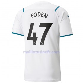 Maillot de Foot Manchester City Phil Foden 47 Extérieur 2021-22